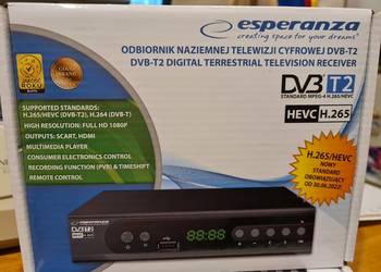 Tuner Dekoder DVB-T2 HEVC H.265 ESPERANZA EV106r