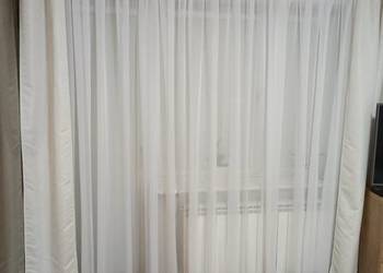 Firanka 600cmx240cm biała, nowa