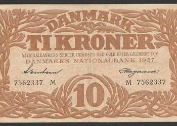 DANIA 10 KORON 1937