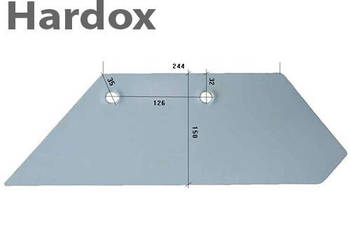 Lemiesz 300hektarów HARDOX 94601/L części do pługa OVERUM