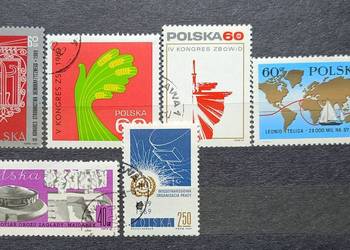 Znaczki polskie rok 1969 kasowane Znaczki polskie rok 1969 kasowane