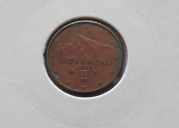 1 Eurocent Słowacja 2017 r.