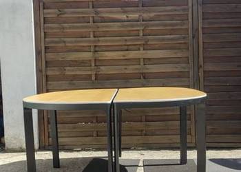 Stół konferencyjny IKEA Bekant biurko półokrągłe PROMOCJA