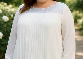 Bluzka damska elegancka szyfonowa rozmiar 44/46- 120cm biust