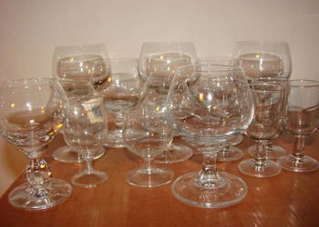 kieliszki barowe PRL