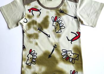 Nowy t-shirt chłopięcy Indianie Mali 128