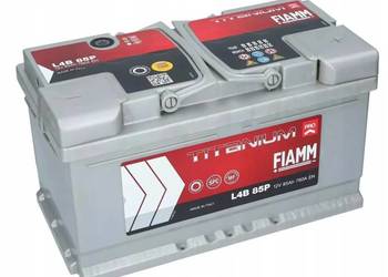 Akumulator FIAMM TITANIUM PRO 12V 85Ah 760A Prawy Plus