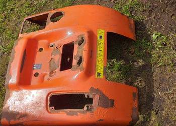 Metalowy błotnik do traktorka kosiarki Husqvarna,tył wyrzut