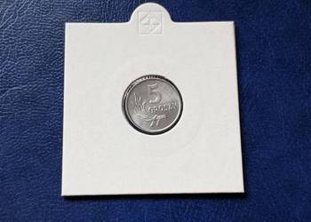 Stare monety 5 groszy 1970 skrętka Polska PRL mennicza