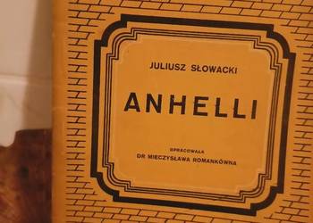 Anhelli Słowackiego książki prezenty Warszawa księgarnia