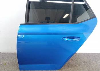 DRZWI LEWE TYŁ HB NIEBIESKIE Skoda Fabia III (2014-  )