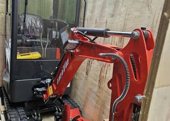 NOWA Minikoparka LEITE 1,2t | Kabina | Joysticki | EURO 5 +  Bogaty osprzęt