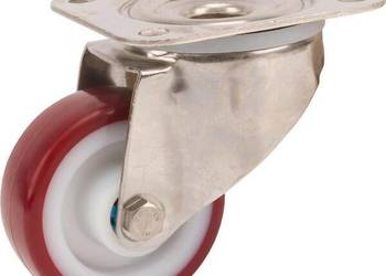 Koła skrętne ze stali nierdzewnej z powierzchnią z tworzywa sztucznego 847…