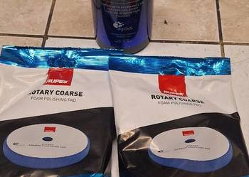 RUPES XC-2 XTRA CUT COMPOUND 1KG PASTA POLERSKA SUPER TNĄCA z dwoma padami