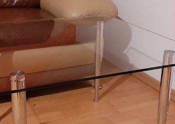 Skórzane fotele plus ława , dowóz gratis