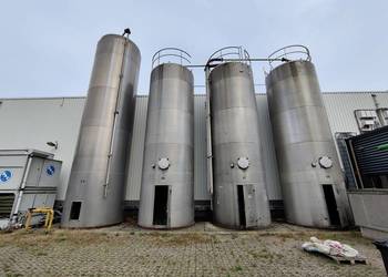 Silos, silosy Aluminiowe do granulatu o pojemności 49 m3