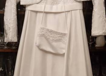 Sukienka komunijna długość całkowita 116 cm