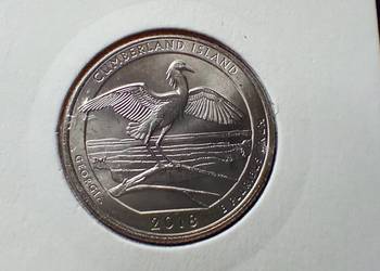 Stare monety 1/4 dolar 2018 P Cumberland USA