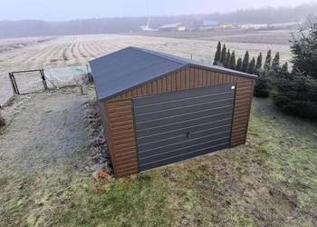 Garaż blaszany 5x5 6x2