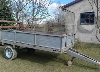 Rozrzutnik obornika 1 osiowy.