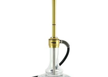Oduman Nova Gold Hookah Fajka Wodna Shisha Szisza | Clear Glass