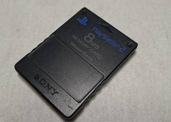 Karta pamięci PS2/8Mb - Oryginalna. Made in Japan