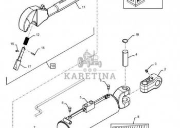 New Holland T6090 Pręt 47392941