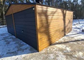 Garaż blaszany 8x8 6x6