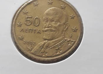 50 Eurocentów Grecja 2002 r i 2002 r men. F