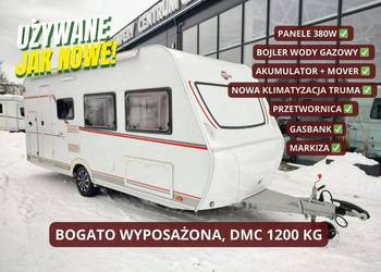 przyczepy kempingowe Burstner Premio Life 490 TK Z PEŁNYM WYPOSAŻENIEM! DM…