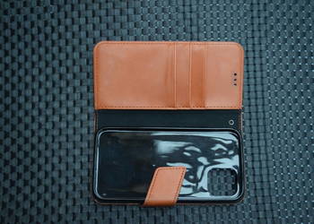 Skórzane Etui z Klapką IPHONE 11 PRO * Okazja * Olsztyn * Wysyłka