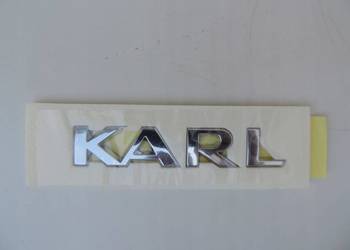 NAPIS ZNACZEK KLAPY TYŁ Opel KARL NOWY 94540484