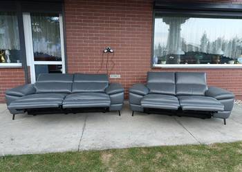 Sprzedam dwie sofy ze skóry
