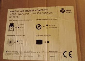 Wózek inwalidzki Cruiser Comfort 1 RF-10 REHA FUND