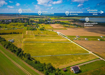 Działka z widokiem na morze i jezioro