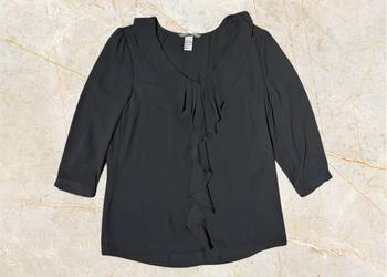 Bluzka z falbanką, H&M, S/M