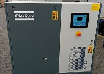 Sprężarka śrubowa kompresor ATLAS COPCO GA15 15kw 2,7m³ S013423