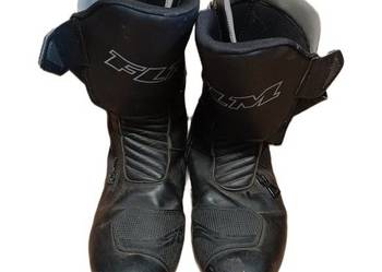 Buty motocyklowe męskie FLM 47 czarne turystyczne sportowe stan dobry