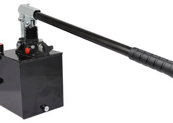 POMPA HYDRAULICZNA Ręczna Jednostronna 25cm3 PRB + Zbiornik 5L [4366]