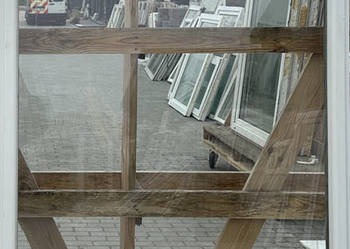OKNA KacprzaK Witryna 105X168 FIX Używany PCV Plastikowy