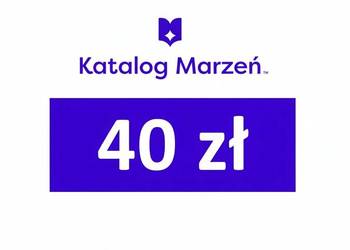 Voucher 40 PLN do sklepu Katalog Marzeń!