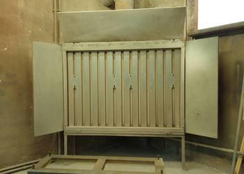 NESTRO NFW 2015 sucha ściana lakiernicza z górnym i bocznymi skrzydłami.