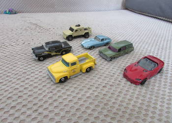 autka auta matchbox resoraki resorówki zestaw