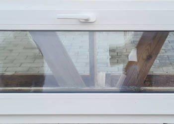 OKNA KacprzaK 121X48 OKNO Używane Plastikowe PCV Trzyszybowe