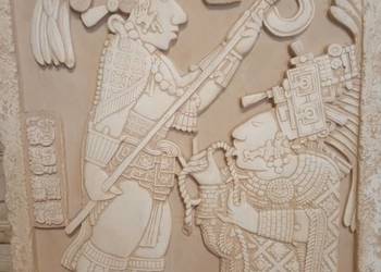 Duża płaskorzeźba Majów (Replika)