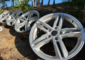 Alufelgi 5x112 AUDI VW SEAT SKODA 17CALI matrix rotor zimowe 66,6