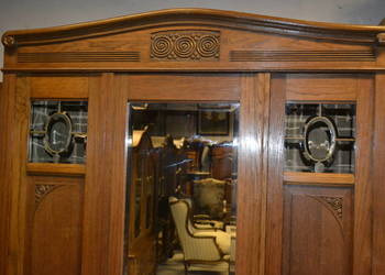 szafa francuska . lata 30 . dąb