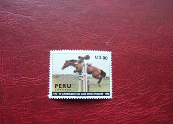 Peru 1987 MNH Mi. 1353 Sport Jeździectwo