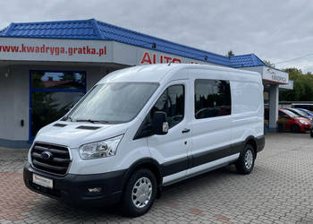 Ford Transit FV 23% ,2.0 130 KM Brygadówka,Salon Polska,Gwarancja VII (201…