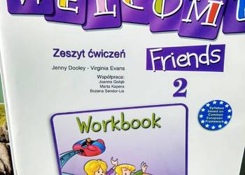 Welcome friends 2 workbook używane jak nowe outlet angielski